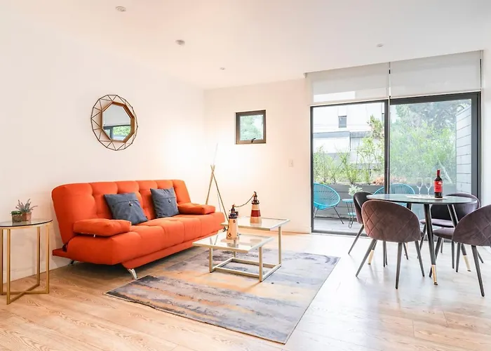 Insurgentes Area Balcony, Outdoor Lounge * Mexico City
