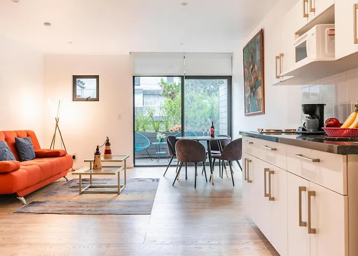 Apartamento Insurgentes Area Balcony, Outdoor Lounge