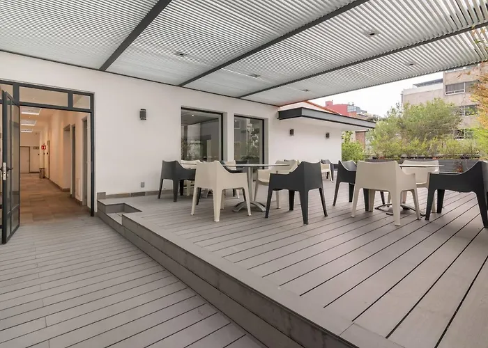 Apartamento Insurgentes Area Balcony, Outdoor Lounge
