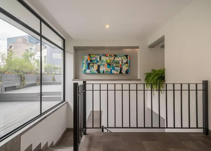 Insurgentes Area Balcony, Outdoor Lounge Apartamento