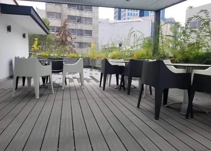 Apartamento Insurgentes Area Balcony, Outdoor Lounge *